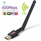 Antena Wifi Receptor Usb 600mbps Antena 802.inn Para Pc