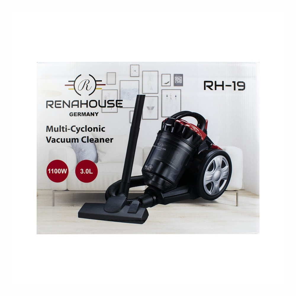 Aspiradora Renahouse Multi Ciclónica 3l 1100w Casa Y Oficina
