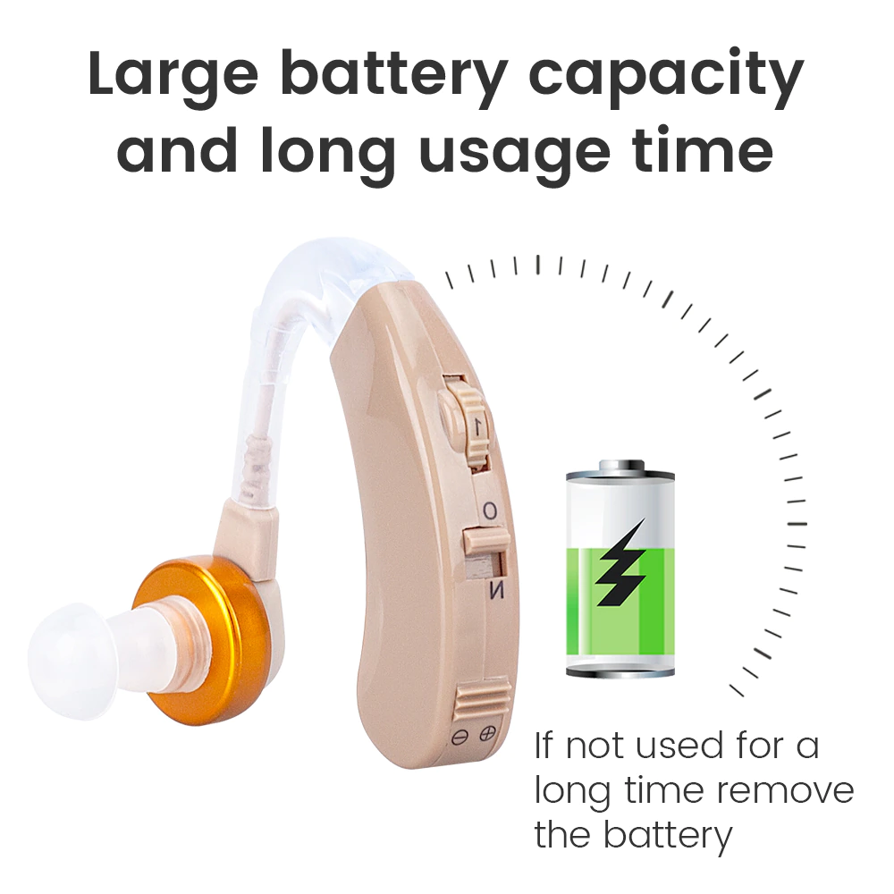 Audifono Para Sordos Amplificador De Audición