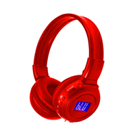 Thumbnail for Audífonos Diadema Bluetooth Radio Fm Micrófono Pantalla Led