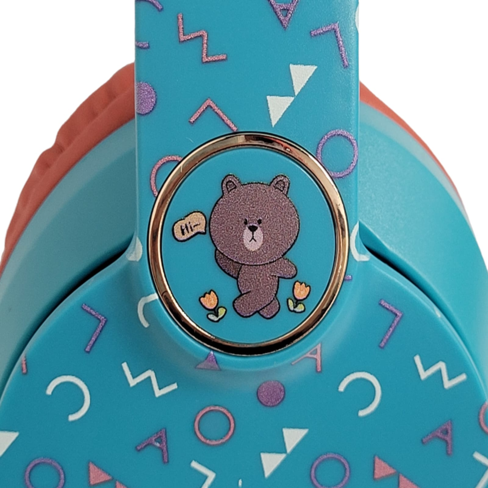 Audífonos Bluetooth Para Niños Rich Fashions Color Matching