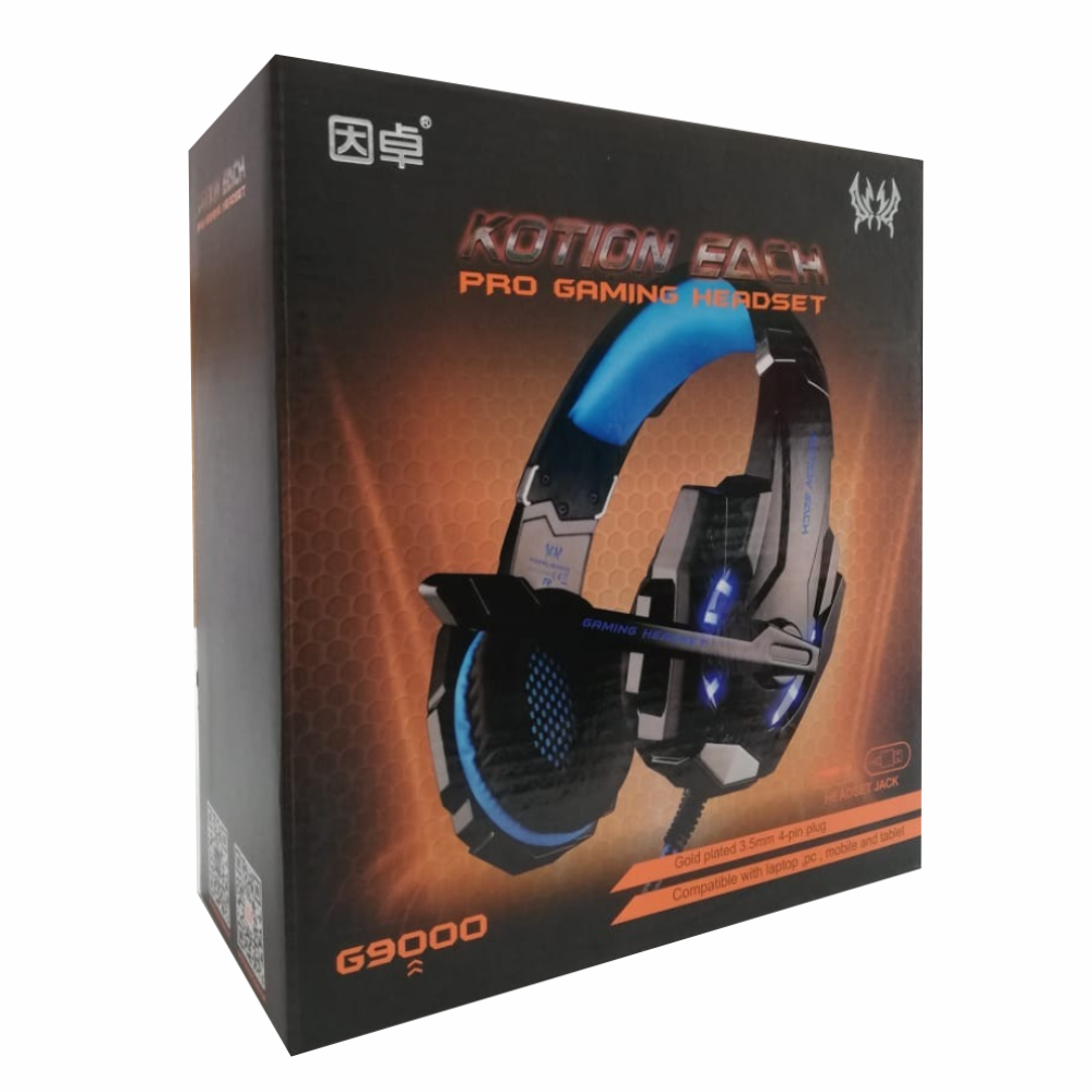 Audifonos Gamer G9000 Kotion Each Con Luces Led Play Pc Xbox