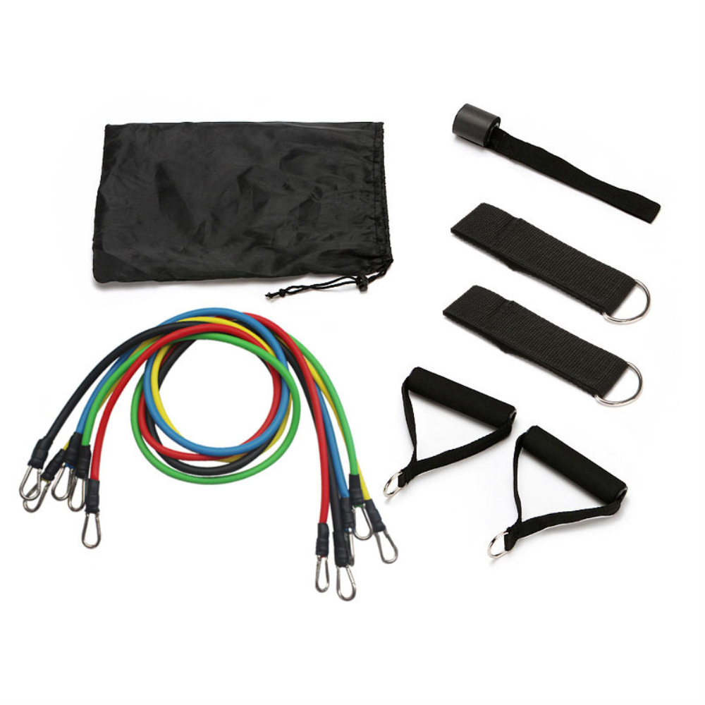 Bandas Elásticas Kit Tera tubos Set X5 Ejercicio TRX