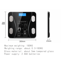 Thumbnail for Bascula Inteligente Bluetooth Digital Vidrio Templado 12 Medidas