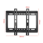 Soporte Tv Pared Fijo 14 - 42 Pulgadas Resistente Ajustable