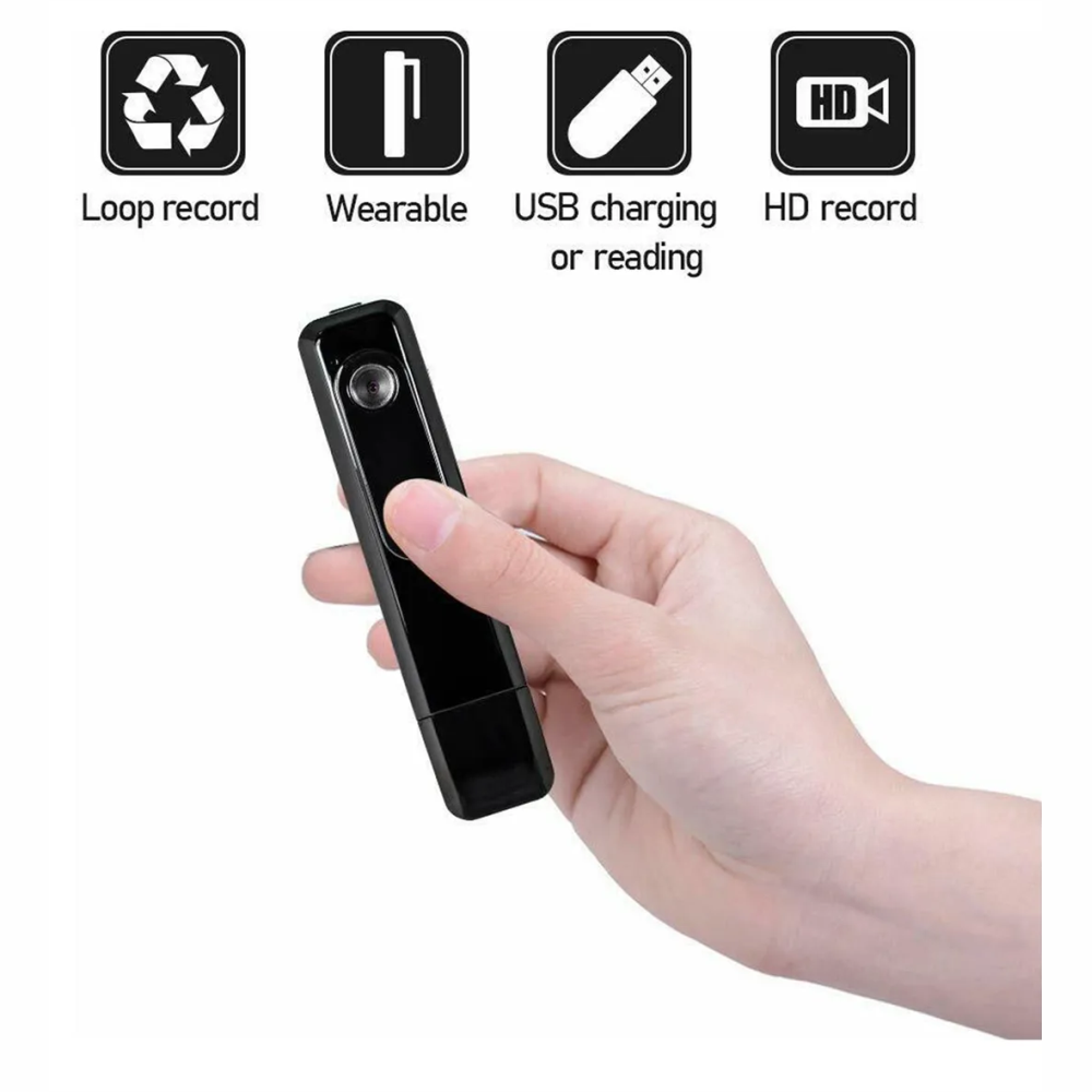 Cámara Grabadora Espía Full Hd Body Cam Audio Video
