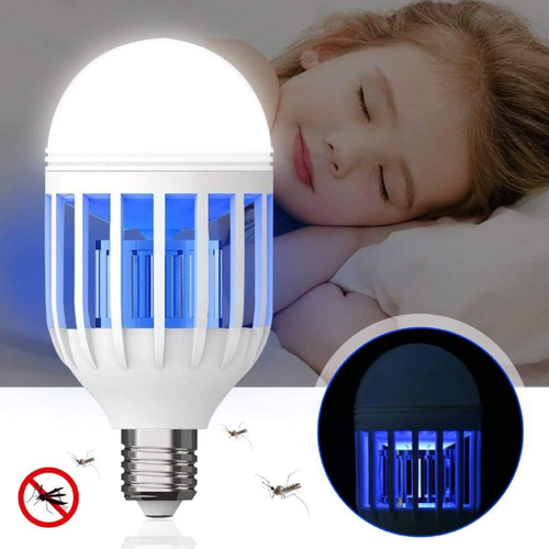 Bombillo Mata Zancudos Insectos Luz Led 60w