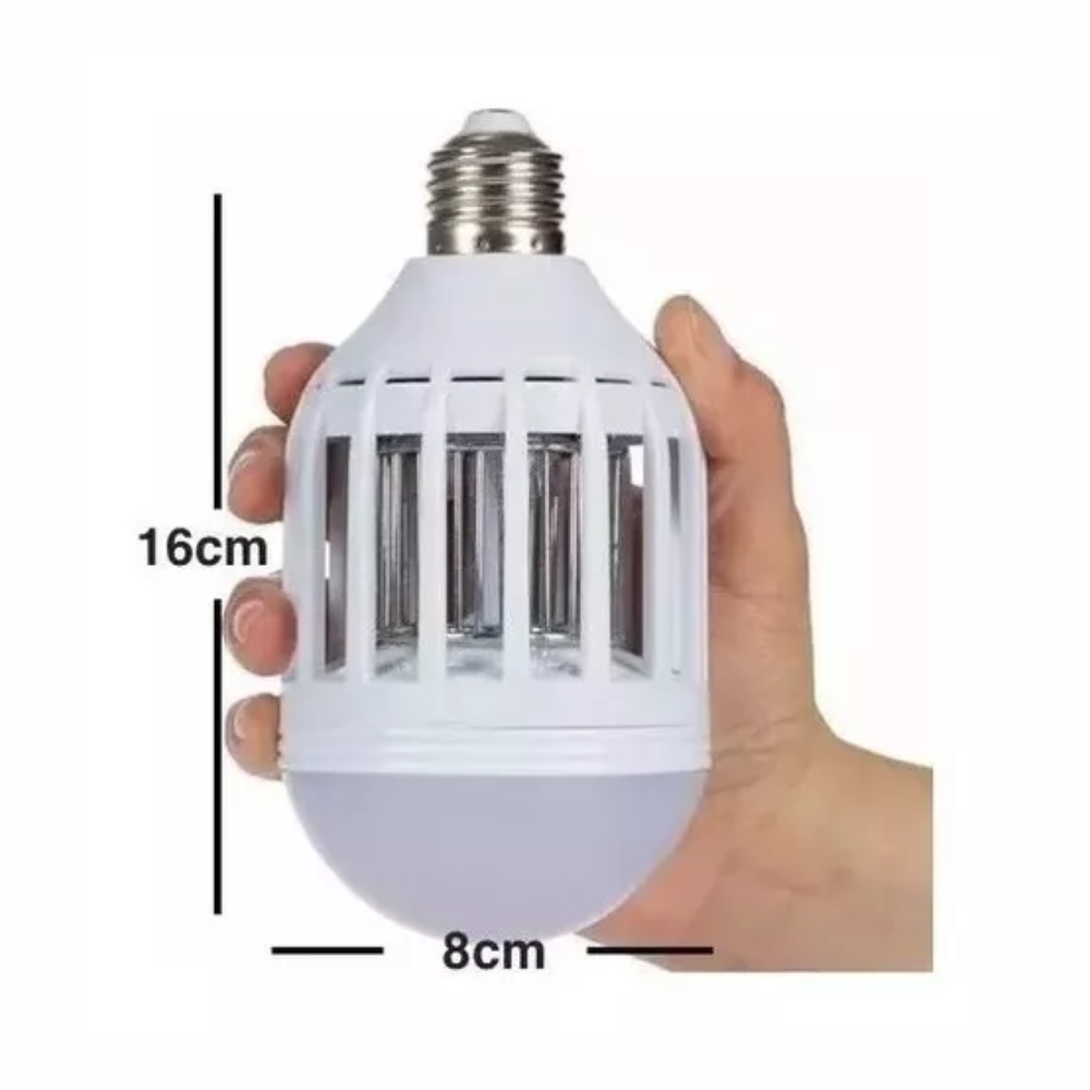 Bombillo Mata Zancudos Insectos Luz Led 60w