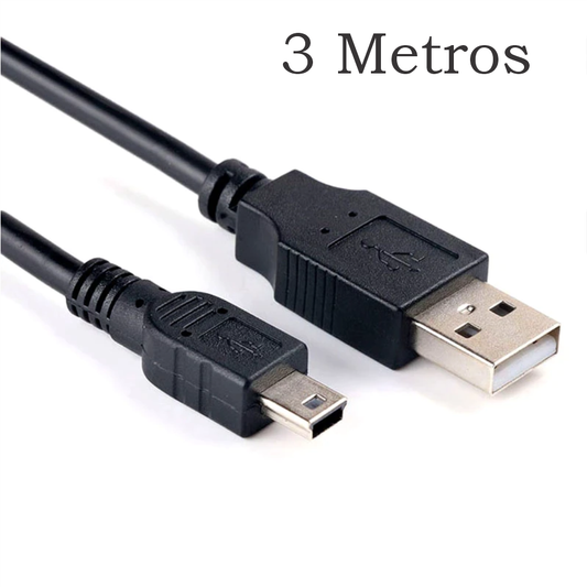 Cable De Datos Usb V3 2.0 5 Pines X 3 Metros