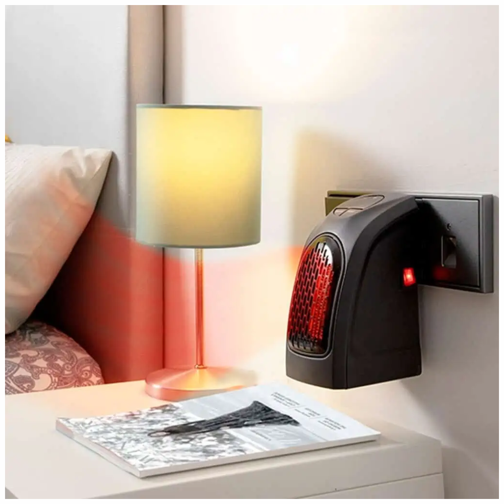 Calentador Ambiente Control Remoto Portátil Calefactor Pared