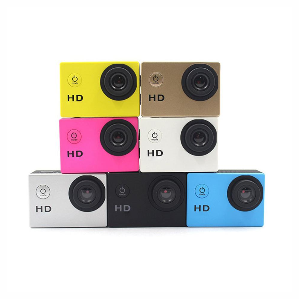 Camara Deportiva Sumergible + Accesorios 720P HD