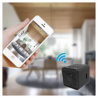 Cámara Espía Wifi Mini Visión Nocturna 1080p Impermeable