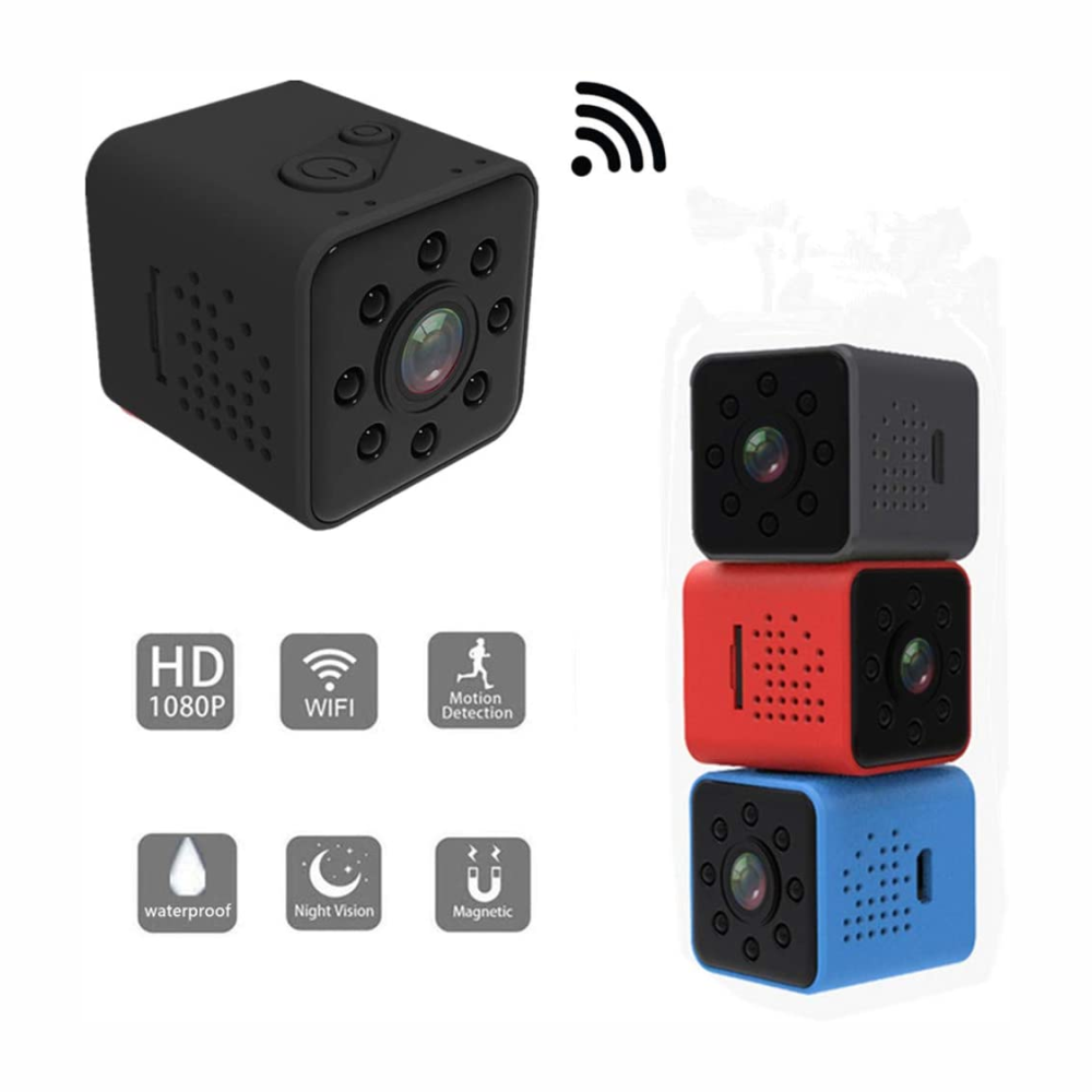 Cámara Espía Wifi Mini Visión Nocturna 1080p Impermeable
