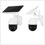 Cámara De Seguridad Con Panel Solar Ptz Sim 4g Exteriores