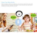 Cámara De Seguridad 3d Ip 1080p 360 Grados Vista Panorámica