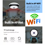 Cámara De Seguridad 3d Ip 1080p 360 Grados Vista Panorámica