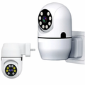 Cámara De Seguridad Wifi Robótica 5g Directo A La Toma 110v