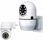 Cámara De Seguridad Wifi Robótica 5g Directo A La Toma 110v