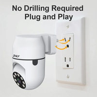 Thumbnail for Cámara De Seguridad Wifi Robótica 5g Directo A La Toma 110v