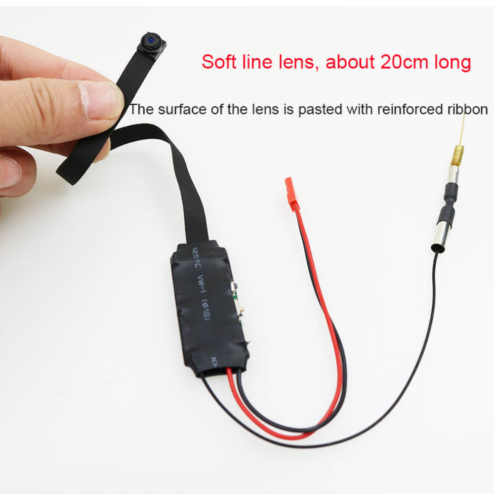 Camara Mini Espía Cinta Flex Hd1080 Tiempo Real