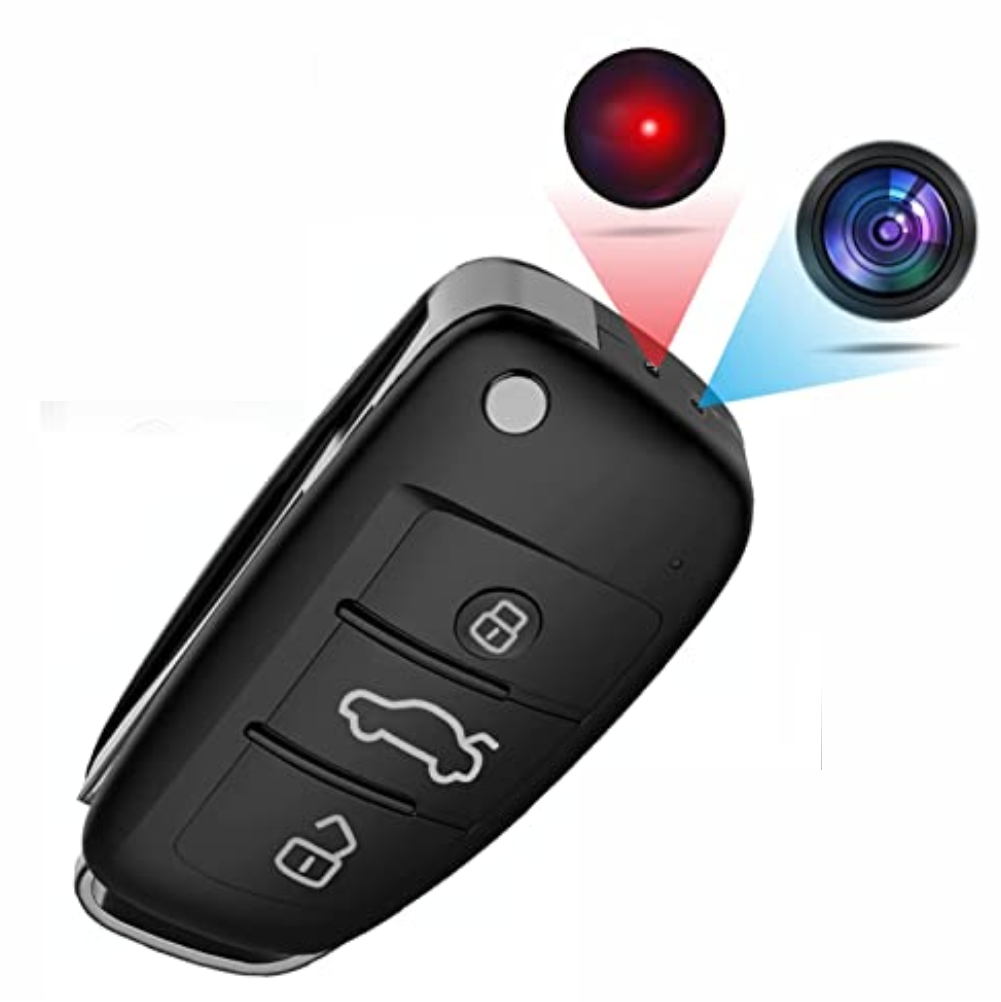 Camara Espia Tipo Llavero De Carro Full Hd Vision Nocturna