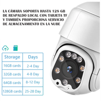 Thumbnail for Cámara De Seguridad Inalámbrica Wifi Ptz 1080p Para Exterior