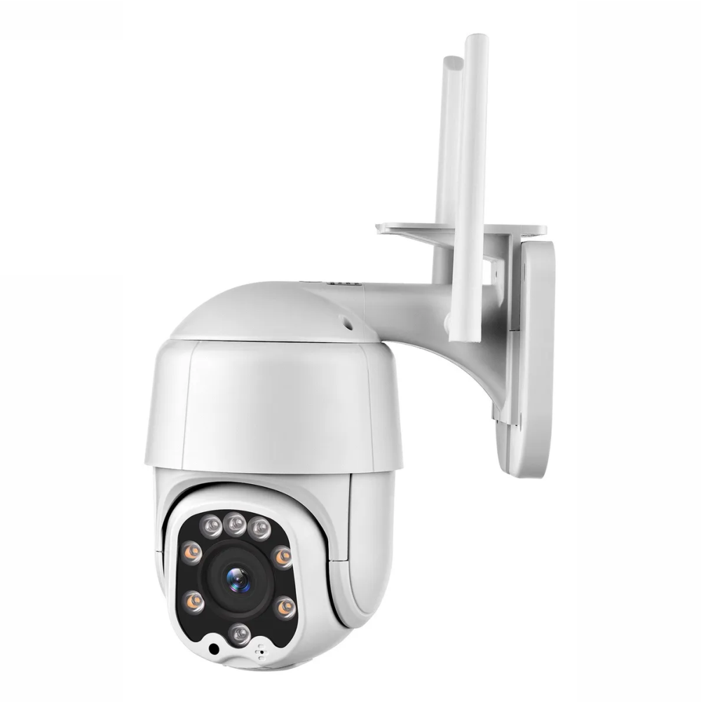 Cámara De Seguridad Inalámbrica Wifi Ptz 1080p Para Exterior