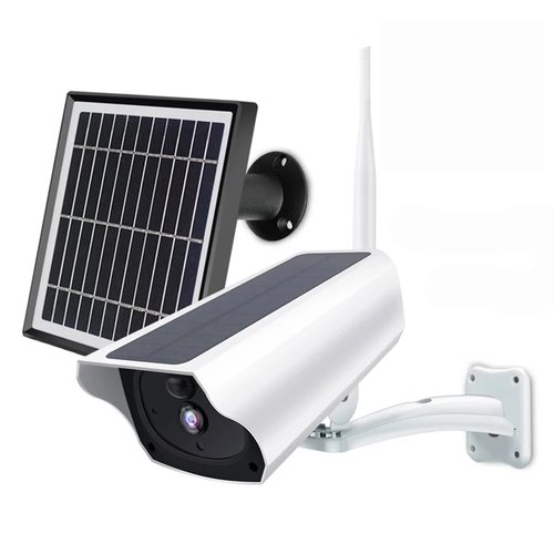 Cámara De Seguridad Ip Panel Solar Exterior Wifi Low Power