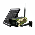 Cámara De Seguridad Ip Panel Solar Exterior Wifi Low Power