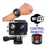 Thumbnail for Cámara Deportiva Impermeable Wifi + Control + Bateria Adicional