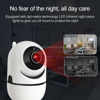 Thumbnail for Camara De Seguridad Wifi Inalambrica Vision Nocturna 1 Antena