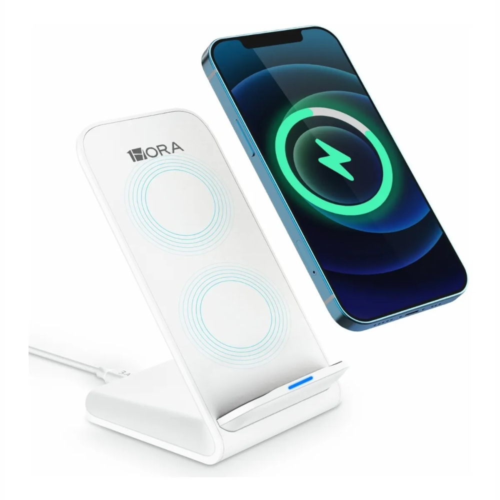 Cargador Carga Rápida Inalámbrico Base De Celular Iq Gar157