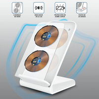 Thumbnail for Cargador Carga Rápida Inalámbrico Base De Celular Iq Gar157