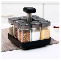 Thumbnail for Condimenteros En Vidrio Abastecedor De Especias Giratoria