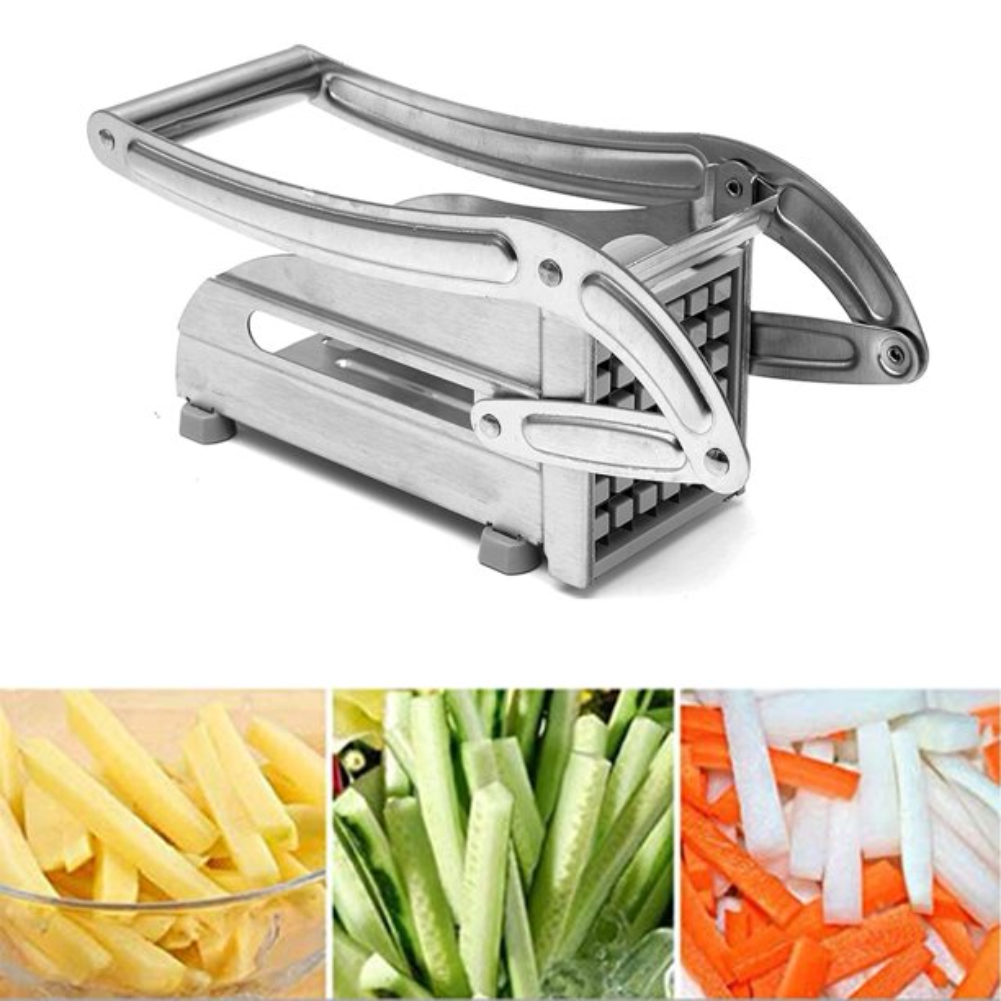 Cortador De Papas Verduras Potato Chipper Acero Inoxidable