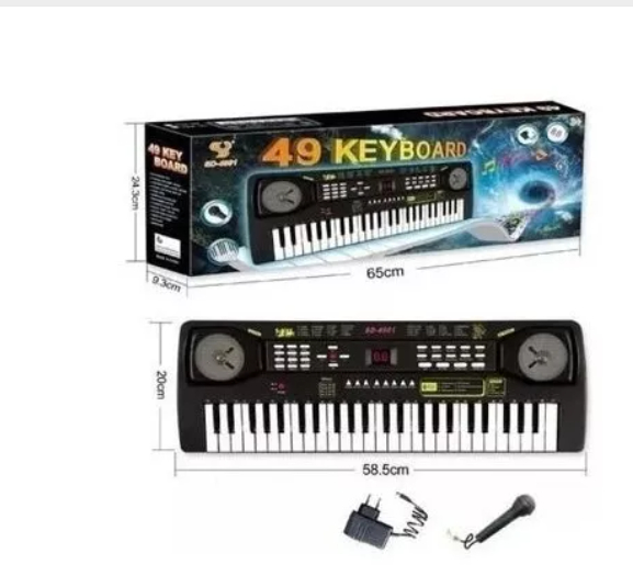 Organeta Para Niños Con Micrófono + Demos Ritmos Metrónomo