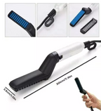 Plancha Cepillo Alisador De Barba Y Cabello Para Hombre