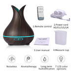 Difusor De Aromas Tipo Florero Led + Control + Esencia