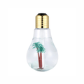 Humificador Led Ultrasónico Diseño Bombillo 400ml + Esencia