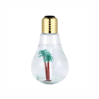 Humificador Led Ultrasónico Diseño Bombillo 400ml + Esencia