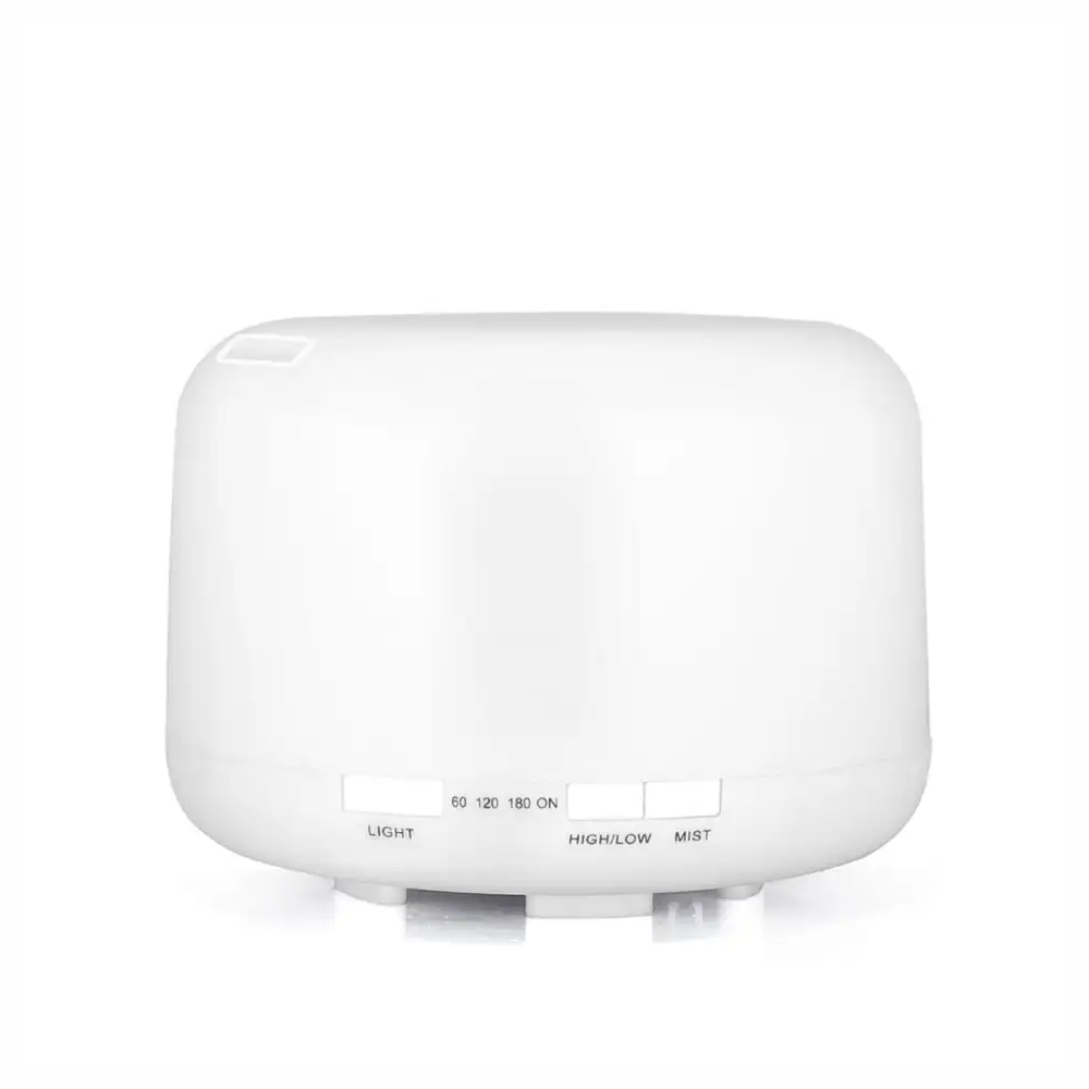 Humidificador Difusor De Aromas Led 7 Colores 500ml + Esencia