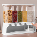 Dispensador De Alimentos Frutos Secos 5 Compartimientos