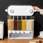 Dispensador De Alimentos Frutos Secos 5 Compartimientos