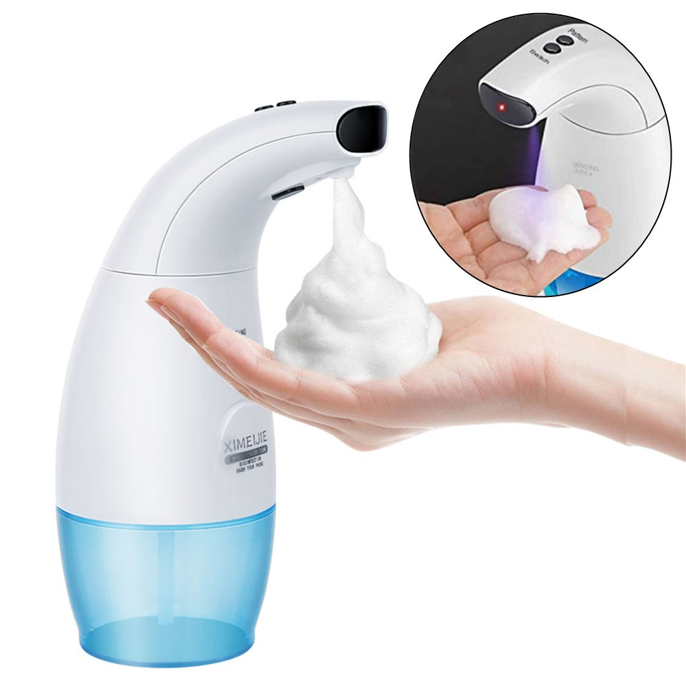 Dispensador De Jabón Gel 240 330ml Automático Sensor Blanco