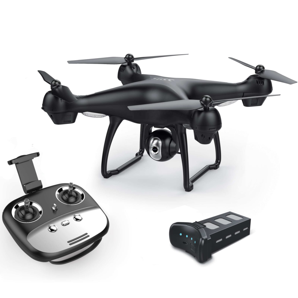 Drone Profesional Sjrc S70w 1080p Gps Sígueme Auto Retorno