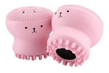 Cepillo Pulpo Limpiador Facial Masajeador