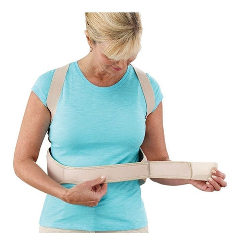 Corrector Postura Unisex Royal Posture Beige Talla L/xl Ergonómico