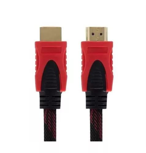 Cable Hdmi De 10 Mts Enmallado Doble Filtro Punta Dorada