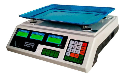 Balanza Pesa Bascula Gramera Digital Capacidad De 40kg