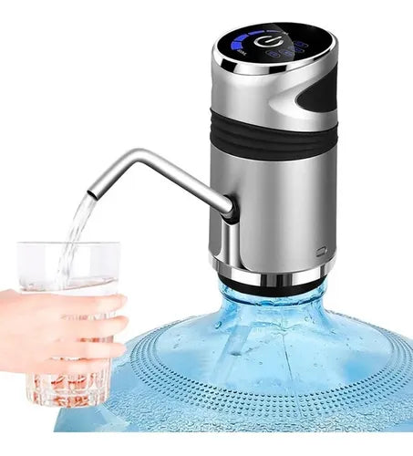 Dispensador De Agua Para Botellón Digital Recargable Táctil